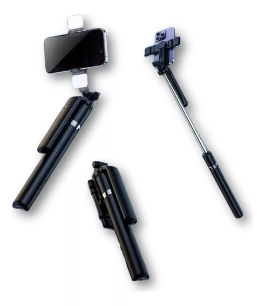 Selfie Stick Trípode Con Bluetooth Y Con